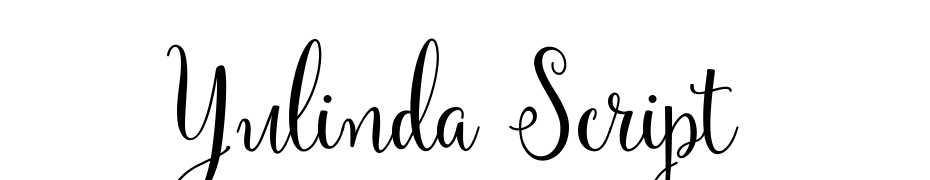 Yulinda Script Font Download Free